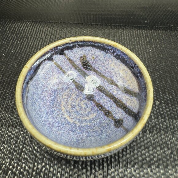 Whitefish Pottery Salt Cellar Dipping Dish Small Bowl Container Hand Made - Picture 7 of 12